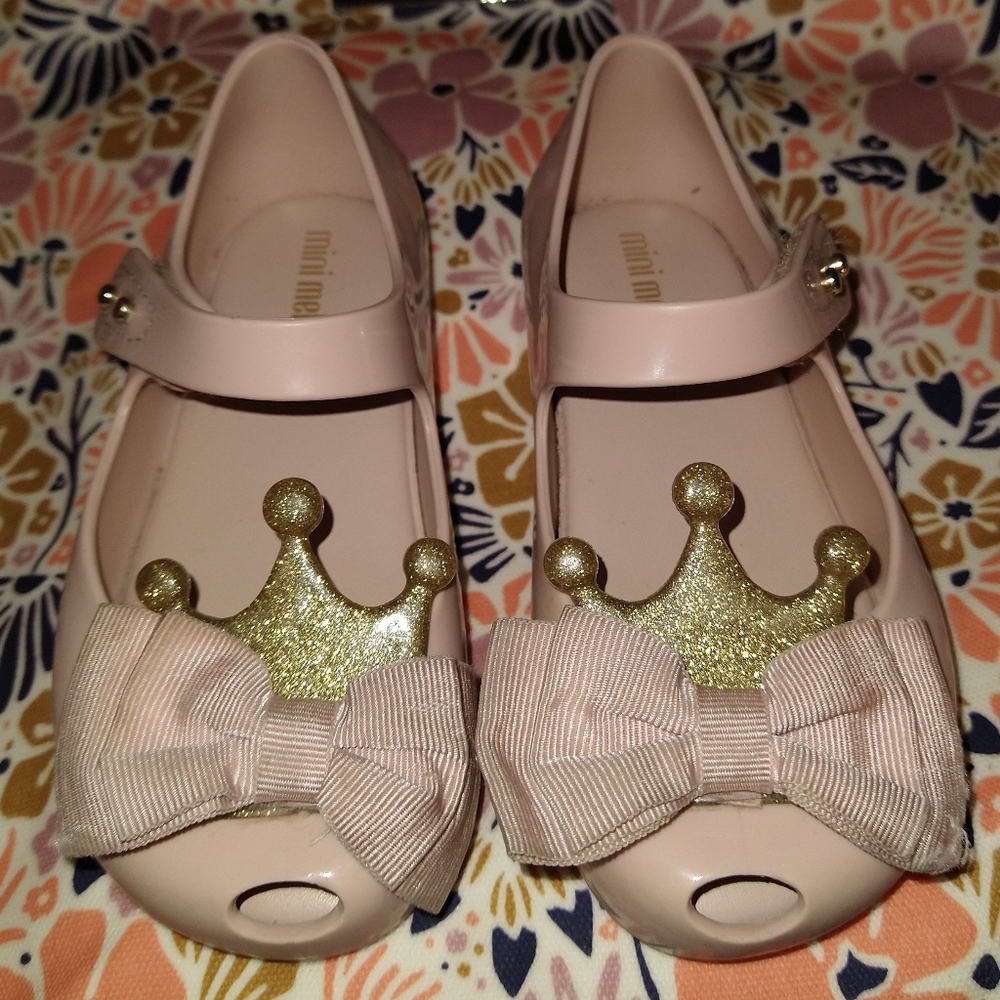 Mini Melissa Princess Shoes